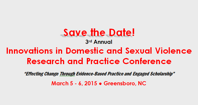 Domestic and Sexual Violence Research and Practice Conference Logo