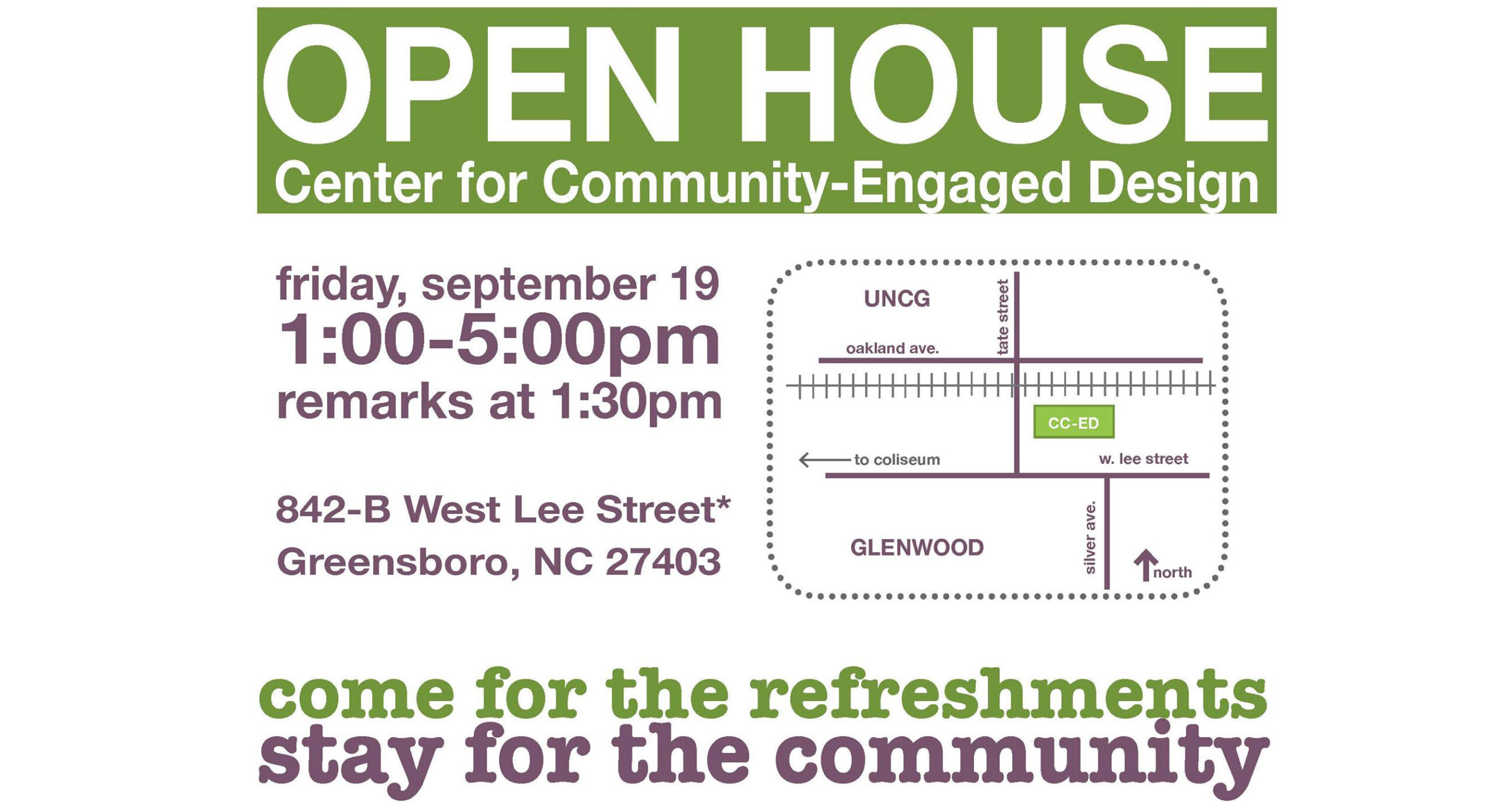 Featured Image for Open House: Center for Community-Engaged Design