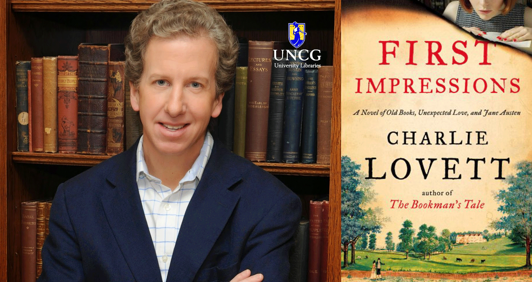 Featured Image for Author Charlie Lovett to Visit UNCG on Thursday, February 5