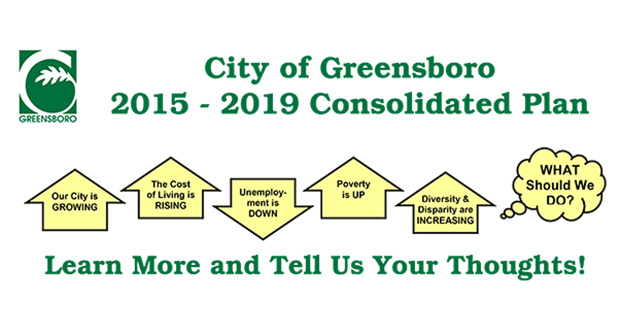 Attend the City of Greensboro's Consolidated Plan Public Meeting