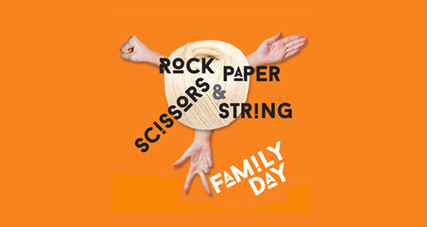 At Rock, Paper, Scissors, and String Family Day, discover the exhibition through an array of hands-on activities celebrating playfulness in art. Free and open to all ages.