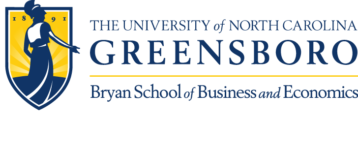 Logo for UNCG's Bryan School of Business and Economics