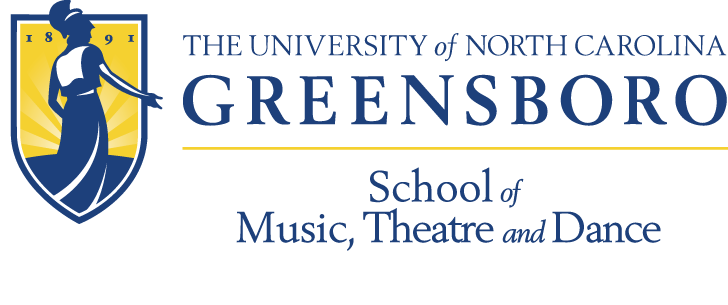Logo for UNCG's School of Music, Theatre, and Dance