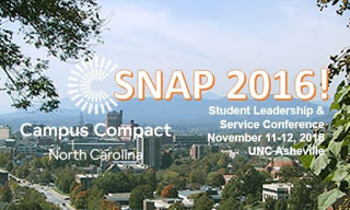 Featured Image for CSNAP Student Service & Leadership Conference, November 11-12, 2016 at UNC Asheville
